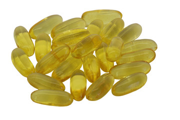 dietary capsules of cod-liver oil