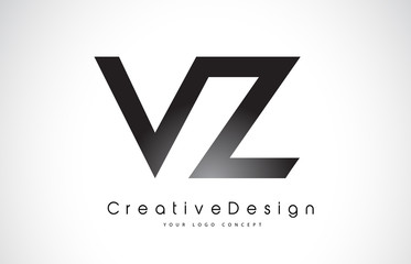 VZ V Z Letter Logo Design. Creative Icon Modern Letters Vector Logo.