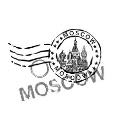 Handdrawn Moscow Image