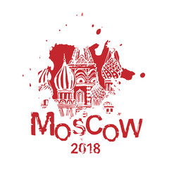 Handdrawn Moscow Image