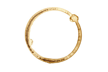 Coffee Stain - Isolated Photo 