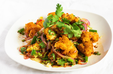 Healthy food in heart and cholesterol diet concept on vintage boards