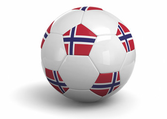 Fototapeta premium Norway Ball - 3D