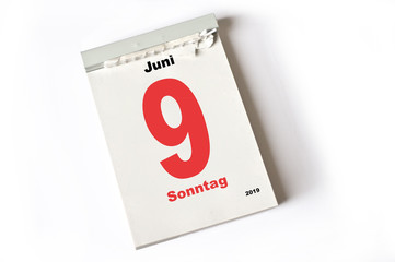 9. Juni 2019