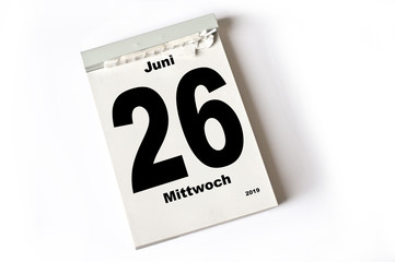 26. Juni 2019