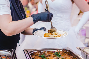 catering restaurant wedding buffet for events