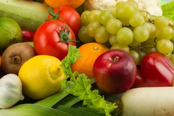 Fruits and vegetables