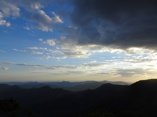 Obraz premium Mountains at Dusk