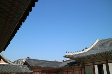 한국의 전통 고궁과 풍경