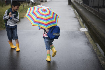 雨の日