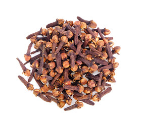 clove on white background