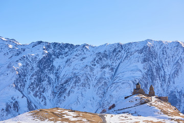 Tsminda Sameba Monastery, Kazbegi, Georgia