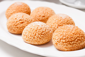 Cream puff choux dessert