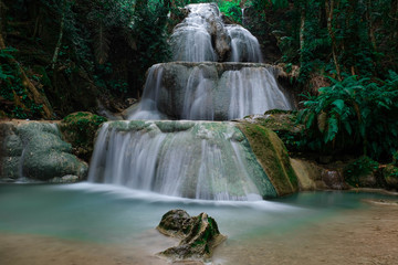 Fototapeta na wymiar Beautyfull waterfall in East Nusa Tenggara