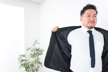 Businessman going to businesstrip