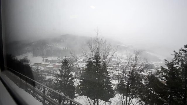 The effects of the Buran snowfall on Europe