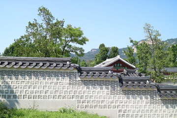한국의 전통 고궁과 풍경