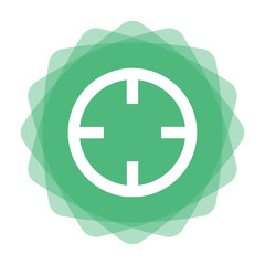 App Icon mint - Fadenkreuz
