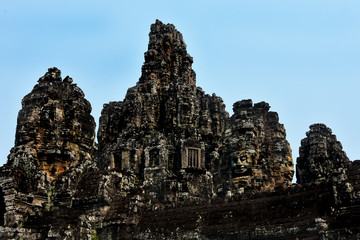 Bayon Temple in Angkor,Cambodia