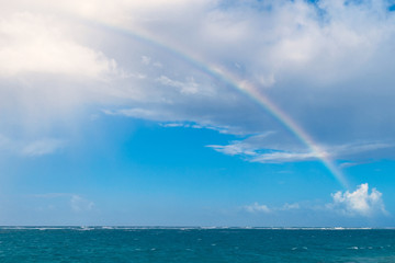 Rainbow over the Atlantic