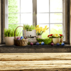 easter background of free space for your decoration. 