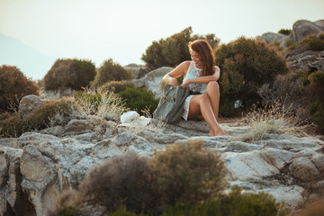 She's one with the nature