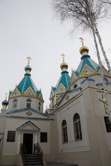 The Christian Church in the city Biysk, Russia