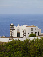 Fototapeta na wymiar Chapel of Nossa Senhora da Ajuda, Santa Cruz, Graciosa Island, Azores, Portugal