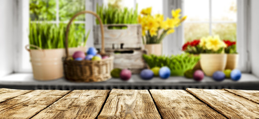 easter background of free space for your decoration. 