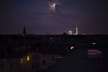 Fototapeta premium Cityscape at night