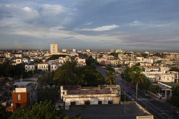 Naklejka na ściany i meble Cuba cityscape2