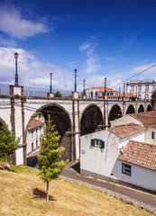 Bridge in Nordeste, Sao Miguel Island, Azores, Portugal