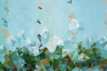 vector multicolored abstract background of effect geometric triangles