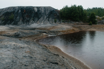 brown water