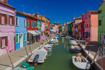 Burano village - Venice Italy