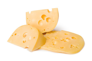 Slices of cheese