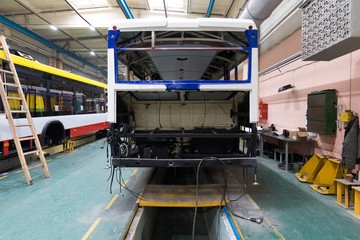 Trolleybus production line