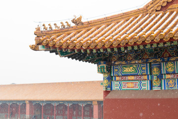 Forbidden City, Beijing 2018 Spring Snow