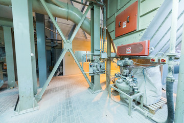 Manufacturing factory, modern high-tech production