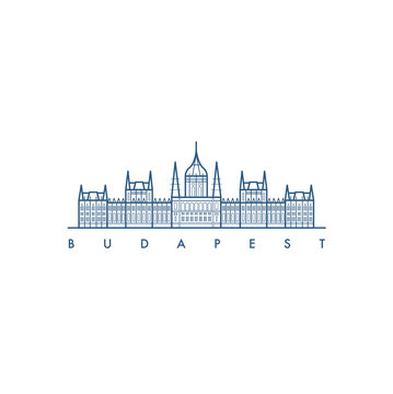 Budapest.  illustration.