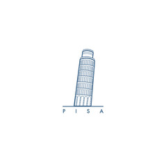 Pisa. illustration.