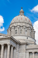 Obraz premium Missouri State Capitol Building Dome