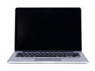 laptop computer isolated on white background
