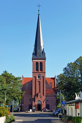 Kirche von Ahlbeck auf Usedom