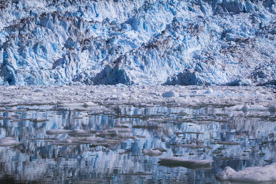 View of South Sawyer Glacier