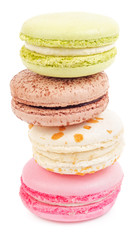 Vertical arranged macaroons