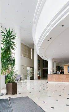 Big hall in hotel