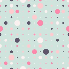 Modern bright geometric vector seamless pattern abstract texture for party background