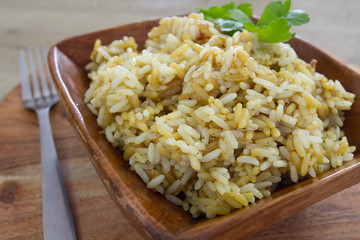 poêlée de riz