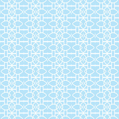 Pattern with quatrefoil